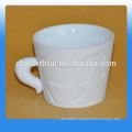 High quality white ceramic horse mug for wholesale ,porcelain horse mug.ceramic animal mug